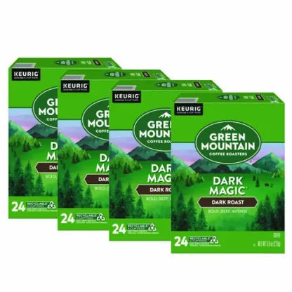 Green Mountain Coffee® Dark Magic Extra Bold Coffee K-Cup Pods, 96/Carton