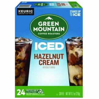 Green Mountain Coffee® Hazelnut Cream Brew Over Ice Coffee K-Cups, 24/Box