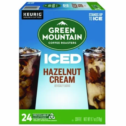 Green Mountain Coffee® Hazelnut Cream Brew Over Ice Coffee K-Cups, 24/Box