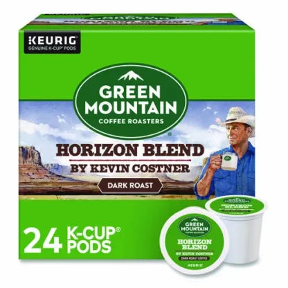 Green Mountain Coffee® Horizon Blend by Kevin Costner Coffee K-Cups, Dark Roast, 0.37 oz, 24/Box