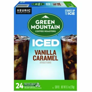 Green Mountain Coffee® Vanilla Caramel Brew Over Ice Coffee K-Cups, 24/Box