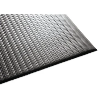Guardian Air Step Antifatigue Mat, Polypropylene, Black