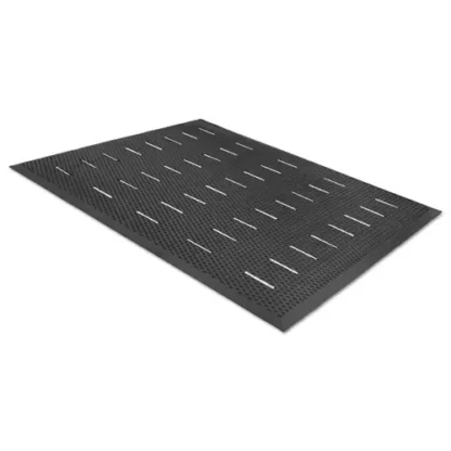 Guardian Free Flow Comfort Utility Floor Mat, 36 x 48, Black