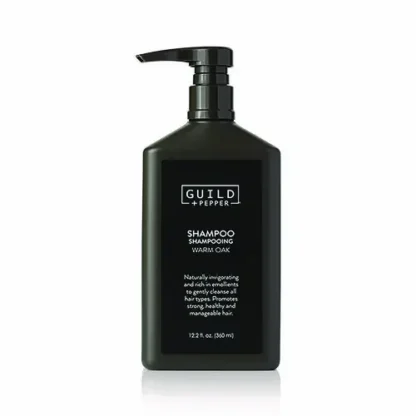 Guild+Pepper® Shampoo, Warm Oak Scent, 12.2 oz, 12/Carton