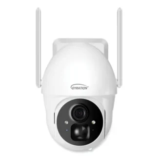 Gyration® Cyberview 3020 3MP Smart WiFi Pan/Tilt Security Camera with Solar Panel