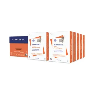 Hammermill® Fore Multipurpose Print Paper, 96 Brightness, 20lb, 8.5" x 11", White, 500 Sheets per Ream, 10 Reams per Carton