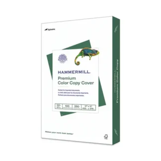 Hammermill® Premium Color Copy Cover, 11 x 17, Smooth Photo White, 250/Pack