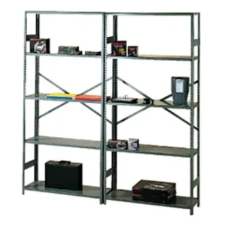 [hc]shelving | 36" x 18" 5-Shelf Gray