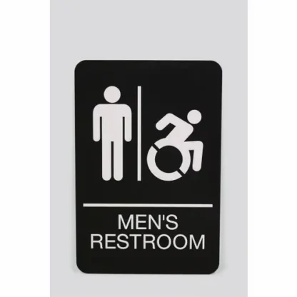 Headline® Sign ADA Sign, Men's Restroom