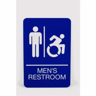 Headline® Sign ADA Sign, Men's Restroom