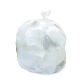 Heritage High-Density Waste Can Liners, 16 gal, 12 mic, 24" x 33", Natural, 500/Carton