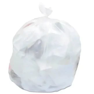 Heritage High-Density Waste Can Liners, 16 gal, 6 mic, 24" x 31", Natural