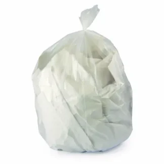 Heritage Linear Low-Density Can Liners, 16 gal, 0.5 mil, 24" x 32", Clear, 500/Carton