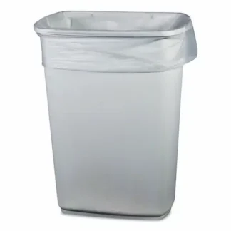 Heritage Linear Low-Density Can Liners, 33 gal, Clear, 150/Carton