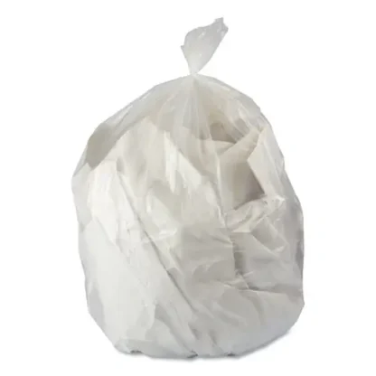 Heritage Linear Low-Density Can Liners, Clear, 7 gal, 20" x 21", 0.35 mil, Flat Pack, 1000/Carton