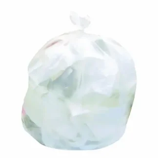 Heritage Low Density Can Liners, Clear, 30 Gallon, 0.5 mil, 30" x 36", Flat Pack, 250/Carton