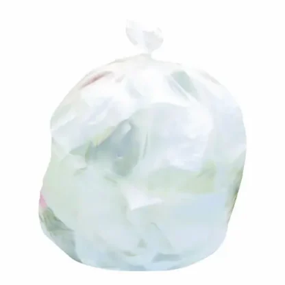 Heritage Low Density Can Liners, Clear, 30 Gallon, 0.5 mil, 30" x 36", Flat Pack, 250/Carton