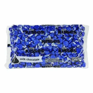Hershey®'s KISSES, Milk Chocolate, Dark Blue Wrappers, 66.7 oz Bag