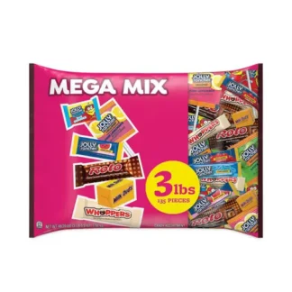 Hershey®'s Mega Mix Chocolate and Sweets Assortment, 135 Individually Wrapped Chocolates/Candies
