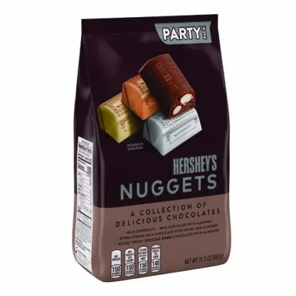 Hershey®'s Nuggets Party Pack Assorted Chocolate, 31.5 oz Bag