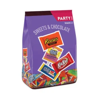 Hershey's Snack-Size Sweets and Chocolate Assortment Party Pack - 34.19 oz Bag