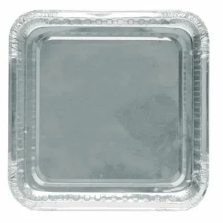 HFA® 8" Square Cake Pan, Aluminum, Silver, 500/Carton