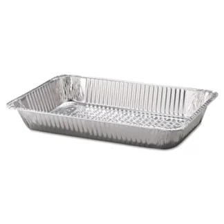 HFA® Aluminum Steam Table Pans, Full-Size Deep, 60 Gauge, 50/Carton