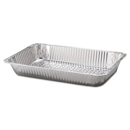 HFA® Aluminum Steam Table Pans, Full-Size Deep, 60 Gauge, 50/Carton