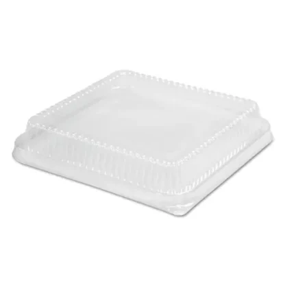HFA® Plastic Dome Lid, 10.75" x 10.19" x 1.63", Clear, 100/Carton