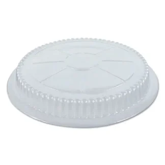 HFA® Plastic Dome Lid, Clear, 8.25" Diameter x 0.88" Height, 500/Carton