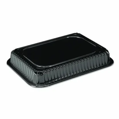 HFA® Plastic Dome Lid, Rectangle, Fits 1 lb Oblong Pan 2060, Clear, 500/Carton