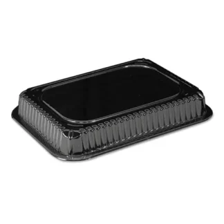 HFA® Plastic Dome Lids, Fits 1 lb Oblong Pan, Clear, 1,000/Carton