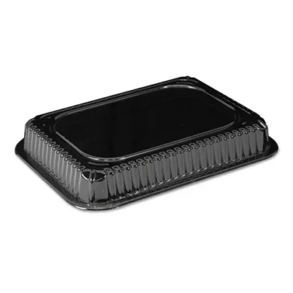 HFA® Plastic Dome Lids, Fits 1 lb Oblong Pan, Clear, 1,000/Carton