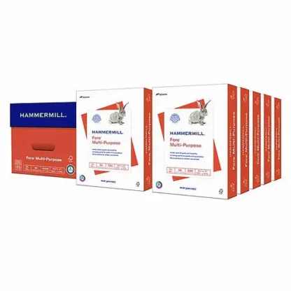 HiTouch Multipurpose Copy Paper, 96 Bright, 24 lb, 8.5" x 11", White, 500 Sheets per Ream, 10 Reams per Carton