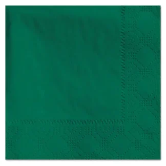 Hoffmaster® Beverage Napkins, 2-Ply, Hunter Green, 1000/Carton