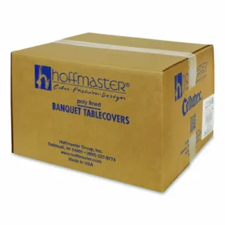 Hoffmaster® Cellutex Table Covers, Chocolate Brown, 25/Carton