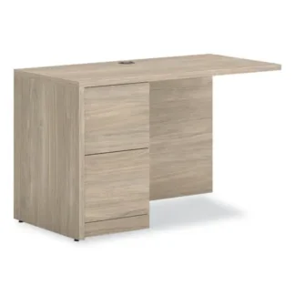 HON® 10500 Series™ "L" Workstation Return with Full-Height Pedestal
