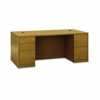 HON® 10500 Series™ Double Pedestal Desk with Full Pedestals