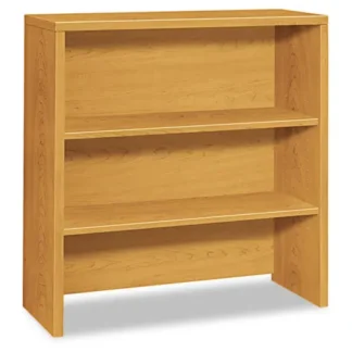 HON® 10500 Series Bookcase Hutch, 36w x 14.63d x 37.13h, Harvest