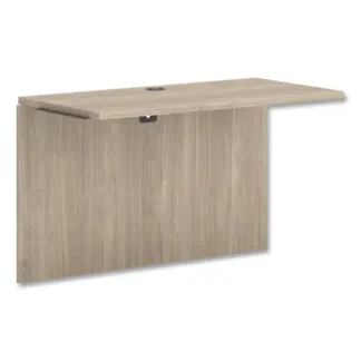 HON® 10500 Series Bridge, Kingswood Walnut, 47"W x 24"D x 29.5"H