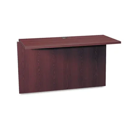 HON® 10500 Series Bridge, Mahogany, 47"W x 24"D x 29.5"H