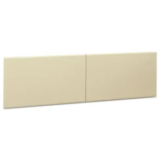 HON® 38000 Series Hutch Flipper Doors for 60"W Stack-On Open Shelf Unit, 30"W x 15"H, Putty