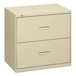 HON® 400 Series Lateral File, 2 Legal/Letter-Size File Drawers, Putty