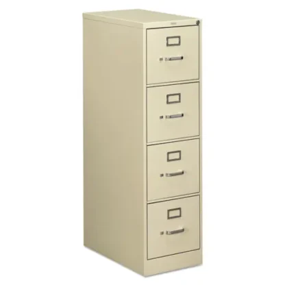 HON® 510 Series Vertical File, 4-Drawer, Letter Size, Putty
