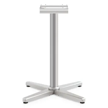 HON® Arrange X-Leg Base for 30" to 36" Tops, Silver