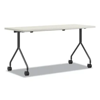 HON® Between Nested Multipurpose Tables, Rectangular, 60w x 30d x 29h, Silver Mesh/Loft