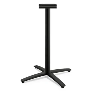 HON® Between Standing-Height X-Base for 42" Table Tops, Black