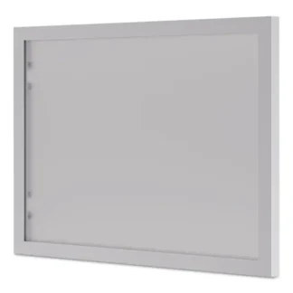 HON® BL Series Hutch Doors, Glass, Silver/Frosted, 13.25"W x 17.38"H