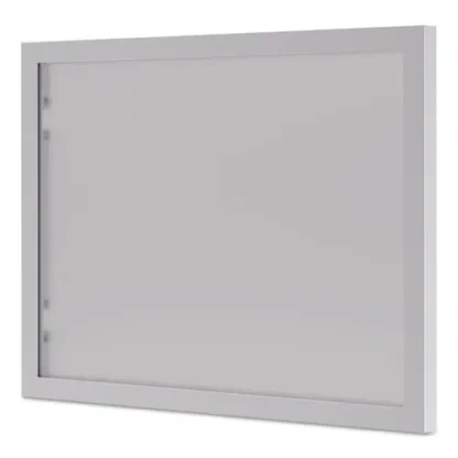 HON® BL Series Hutch Doors, Glass, Silver/Frosted, 13.25"W x 17.38"H
