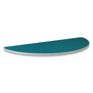 HON® Build Half Round Shape Table Top, Blue Agave